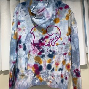 Ivory Ella Tye dye Hoodie Barely Worn